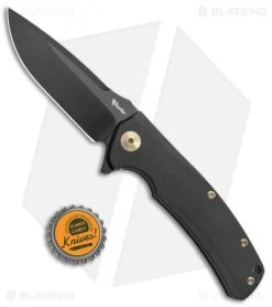 Reate Knives Mini Horizon-D Frame Lock Knife Black Ti (3.4" Black PVD) 9 Reate Knives Mini Horizon-D Frame Lock Knife Black Ti (3.4" Black PVD) -Buck Knives Store Reate Knives Mini Horizon D Black Black PVD BHQ 78520 jr bottlecap