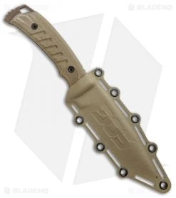 SOG Pillar Limited Fixed Blade Canvas Micarta (5" Bronze Cerakote) -Buck Knives Store SOG Pillar Limited Fix Blade Canvas Micarta Bronze Cerakote UF1002 BX BHQ 94263 jr sheath