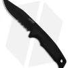 SOG Recondo FX Fixed Blade Knife Black GRN/Rubber (4.6" Black Serr)
