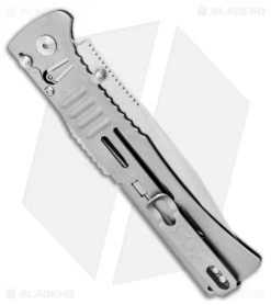 SOG SlimJim XL Bead Blast Assisted Opening Knife (4.18" Satin) SJ-51 -Buck Knives Store SOG SlimJim XL Bead Blast Assisted Opening Knife 4.18 Satin SJ 51 BHQ 11536 LS Side