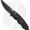 SOG Knives Mini SOG TAC Automatic Knife (3" Black) ST-11 -Buck Knives Store SOG TAC Clip Point Mini Black ST 11 BHQ 3162 jr 2