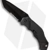 Schrade SCHA4BTS Tanto Spring Assisted Knife (3.375" Black Serr)