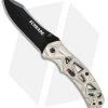 Schrade Shizzle MAGIC Spring Assisted Knife Champagne (3.375" Black) -Buck Knives Store Schrade Shizzle MAGIC SA Champagne Black SCHA11C BHQ 61993 jr