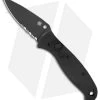 Spyderco Autonomy 2 Automatic Knife Black G-10 (3.5" Black Serr LC200N) -Buck Knives Store Spyderco Autonomy 2 Auto Black G 10 Black Serr BHQ 116293 jr 1