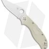 Spyderco Stretch 2 Sprint Run Lockback Knife Ivory FRN (3.4" Satin) C90FPIV2