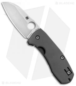 Spyderco Techno 2 Frame Lock Knife Titanium (2.55" Stonewash) C158TIP2