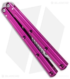 Squid Industries Krake Raken Butterfly Trainer V2.5 Purple(4.4" SW) -Buck Knives Store Squid Industries Krake Raken Butterfly Trainer V2.5 Purple SW BHQ 177949 jr side