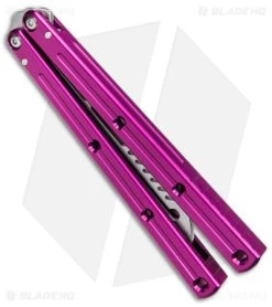 Squid Industries Krake Raken Butterfly Trainer V2.5 Purple(4.4" SW) -Buck Knives Store Squid Industries Krake Raken Butterfly Trainer V2.5 Purple SW BHQ 177949 jr spine
