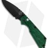 Strider + Pro-Tech SnG Automatic Knife Green Grain Micarta (3.5" Black)