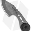 TOPS Knives TOPS 3 Bros Hunter Fixed Blade Neck Knife Black Micarta (2.2" Tumbled) -Buck Knives Store TOPS 3 Bros Hunters Point BHQ 92754 jr