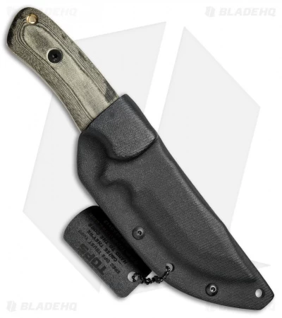 TOPS Knives Shadow Hunter Sportsman Fixed Blade Gray Micarta (4" Gray) SH-99 5 TOPS Knives Shadow Hunter Sportsman Fixed Blade Gray Micarta (4" Gray) SH-99 - Image 3