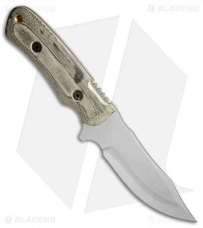 TOPS Knives Shadow Hunter Sportsman Fixed Blade Gray Micarta (4" Gray) SH-99 4 TOPS Knives Shadow Hunter Sportsman Fixed Blade Gray Micarta (4" Gray) SH-99 - Image 2