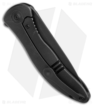 WE Knife Co. Synergy2v2 Integral Frame Lock Knife Black Titanium (3.5" BW) 5 WE Knife Co. Synergy2v2 Integral Frame Lock Knife Black Titanium (3.5" BW) - Image 3