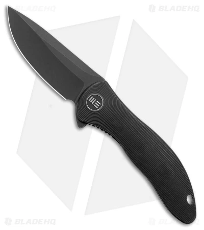WE Knife Co. Synergy2v2 Integral Frame Lock Knife Black Titanium (3.5" BW) 3 WE Knife Co. Synergy2v2 Integral Frame Lock Knife Black Titanium (3.5" BW)