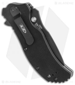 Zero Tolerance 0350 A/O Knife Hyena Brown G-10 (3.25" Black) -Buck Knives Store Zero Tolerance LL Black Tan Black jr side