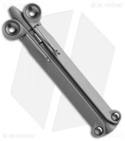 BaliYo By Spyderco Pen Butterfly Flipper (Gray) -Buck Knives Store baliyo grey pen ycn101