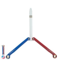 BaliYo By Spyderco Butterfly Pen Fisher Space Pen (Red/White/Blue) USA Made 13 BaliYo By Spyderco Butterfly Pen Fisher Space Pen (Red/White/Blue) USA Made -Buck Knives Store baliyoredwhiteblue