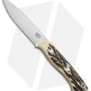 Bark River Aurora LT Fixed Blade Knife Stag Horn (4.625" CPM-3V Satin) -Buck Knives Store bark river aurora lt stag horn BHQ 38847 dl