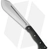 Bark River JX5 Vengeful 1 Fixed Blade Knife Black Micarta (9" Satin CPM-3V)