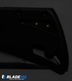 Barrett Custom Honor Tanto Frame Lock Knife Gray Titanium (3.5" Hamon) -Buck Knives Store barrett custom tanto dl detail glow