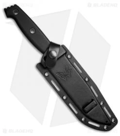Benchmade Sibert Arvensis Knife Black G-10 (6.44" Black) 119BK -Buck Knives Store benchmade 119bk arvensis fixed sheath