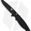 Benchmade 2550BK Mini-Reflex Automatic Knife (3.16" Black Plain) -Buck Knives Store benchmade 2550bk mini reflex auto safety