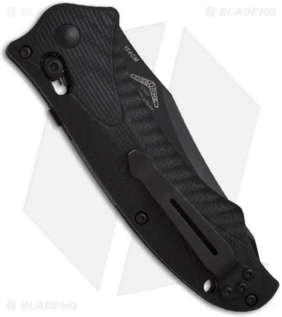 Benchmade 9555BK Rift Automatic Knife (3.67" Black) 4 Benchmade 9555BK Rift Automatic Knife (3.67" Black) - Image 2