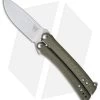 Benchmade 53 Mangus Bali-Song Butterfly Knife Green G-10 (3.15" Satin)