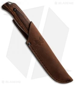 Benchmade Saddle Mountain Skinner Knife Wood Hunting Fixed Blade 15001-2 -Buck Knives Store benchmade saddle mountain skinner wood 15001 2 sheath