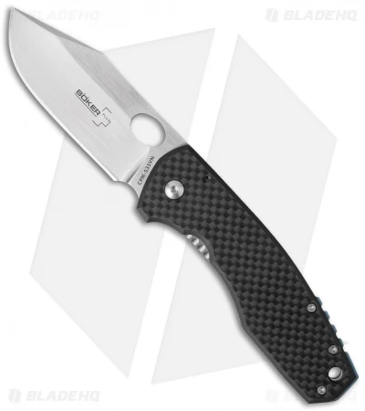 Boker Plus Vox F3 II Frame Lock Knife Carbon Fiber (3" Satin) 01BO341 3 Boker Plus Vox F3 II Frame Lock Knife Carbon Fiber (3" Satin) 01BO341