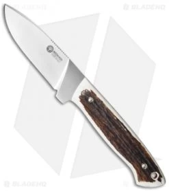 Boker Arbolito Dano Hunter Stag Fixed Blade Knife (4" Satin) 02BA325HH