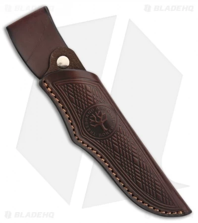 Boker Arbolito Hunter Fixed Blade Knife Stag Horn (3.75" Satin) 4 Boker Arbolito Hunter Fixed Blade Knife Stag Horn (3.75" Satin) - Image 2