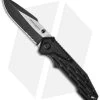 Boker Magnum Pocket Folding Knife Black G-10 (3.375" Two-Tone Serr) 01RY223