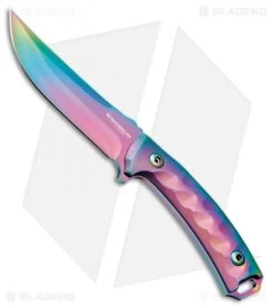 Boker Magnum Rainbow Unicorn Fixed Blade Knife (4.3" Spectrum) 02RY543