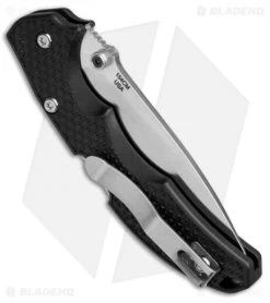 Boker Plus Patriot Lock Back Knife Black GFN (3.4" Satin) 01BO370 -Buck Knives Store boker plus patriot black 01bo370 BHQ 35795 dl side