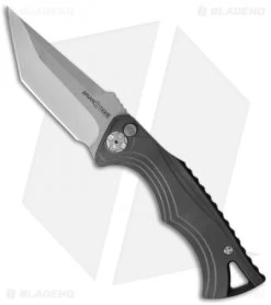 Brian Tighe & Friends Small Tighe Fighter Tanto Auto Knife Gray (3" BB/SW)