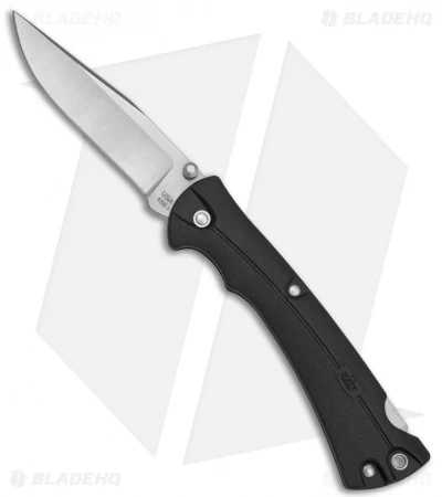 Buck Knives Buck Bucklite MAX Lockback Knife Black GRN (4" Satin) 3 Buck Knives Buck Bucklite MAX Lockback Knife Black GRN (4" Satin)