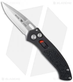Buck Knives Buck Impact Automatic Knife Black (3.125" Satin) 0898BKS