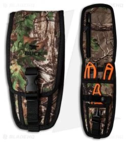 Buck Knives Buck PakLite Field Master Knife Kit W/Realtree Camo Sheath (Orange) -Buck Knives Store buck paklite field master orange real tree 0141orsvp2 BHQ 35339 er sheath