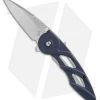 Buck Knives Buck Rush Spring Assisted Knife Blue Aluminum (2.5" Satin) 0290BLS1 -Buck Knives Store buck rush 290bls1 b 7816