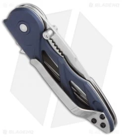 Buck Knives Buck Rush Spring Assisted Knife Blue Aluminum (2.5" Satin) 0290BLS1 5 Buck Knives Buck Rush Spring Assisted Knife Blue Aluminum (2.5" Satin) 0290BLS1 -Buck Knives Store buck rush 290bls1 b 7816 side