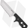 Cold Steel Mini Tac Tanto Neck Knife G-10 (3.75" Bead Blast Serr) 49HTFS -Buck Knives Store cold steel mini tac tanto 49htfs