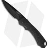 CRKT Lerch Moxie Knife Black Spring Assisted Folder (3.29" Black Plain) 1100 -Buck Knives Store crkt 1100 moxie black
