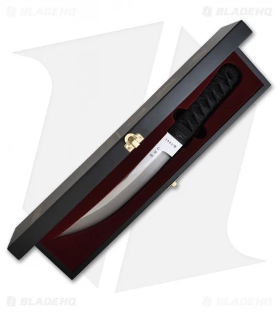 CRKT Shinbu Fixed Blade Tanto Combat Knife (9.25" Satin) 2915N 7 CRKT Shinbu Fixed Blade Tanto Combat Knife (9.25" Satin) 2915N - Image 5