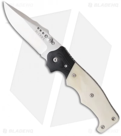 CRKT The Natural 2 Spring Assisted Knife White Bone & G10 (3.25" Plain) 7080 3 CRKT The Natural 2 Spring Assisted Knife White Bone & G10 (3.25" Plain) 7080