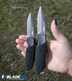 CRKT Russ Kommer Fulcrum 2 Folding Knife GRN (3.18" Gray) 7435 9 CRKT Russ Kommer Fulcrum 2 Folding Knife GRN (3.18" Gray) 7435 -Buck Knives Store crkt fulcrum 2 size comparison hand dl