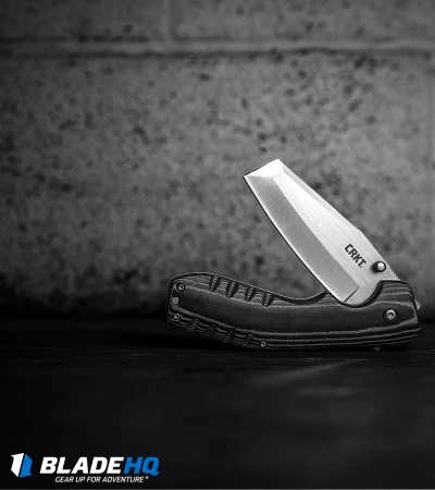 CRKT Folding Razel Folder Liner Lock Knife Micarta (3.13" Satin) 4030 7 CRKT Folding Razel Folder Liner Lock Knife Micarta (3.13" Satin) 4030 - Image 5