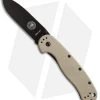 BRK Jeff Randall Avispa Frame Lock Knife Desert Tan (3.5" Black)