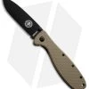 ESEE Zancudo Frame Lock Knife Desert Tan (2.94" Black)