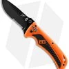 Gerber Bear Grylls Survival AO Spring Assisted Knife (3" Gray Serr) 31-002530